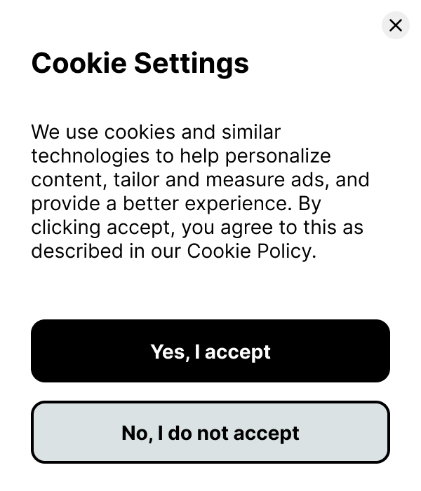 Cookie Consent
